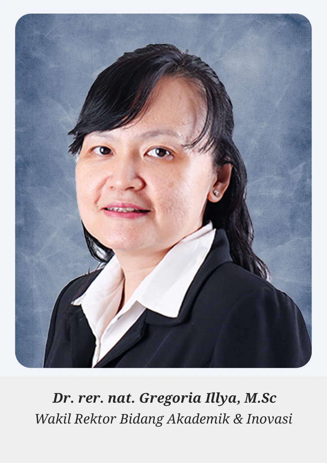 Dr. rer. nat. Gregoria Illya, M.Sc - 