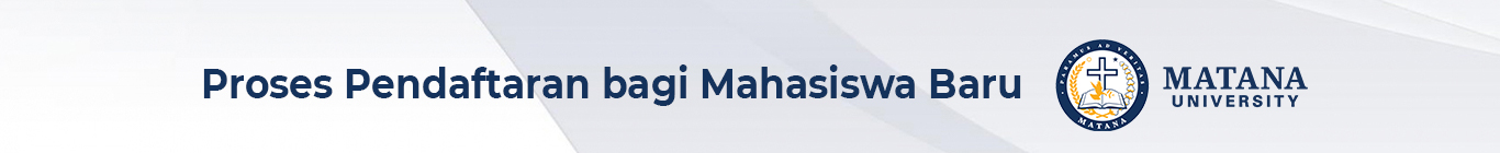 Matana University Registration Banner